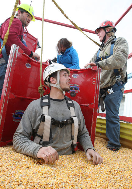 Grain Bin Rescue Training 3 2.26.15.jpg